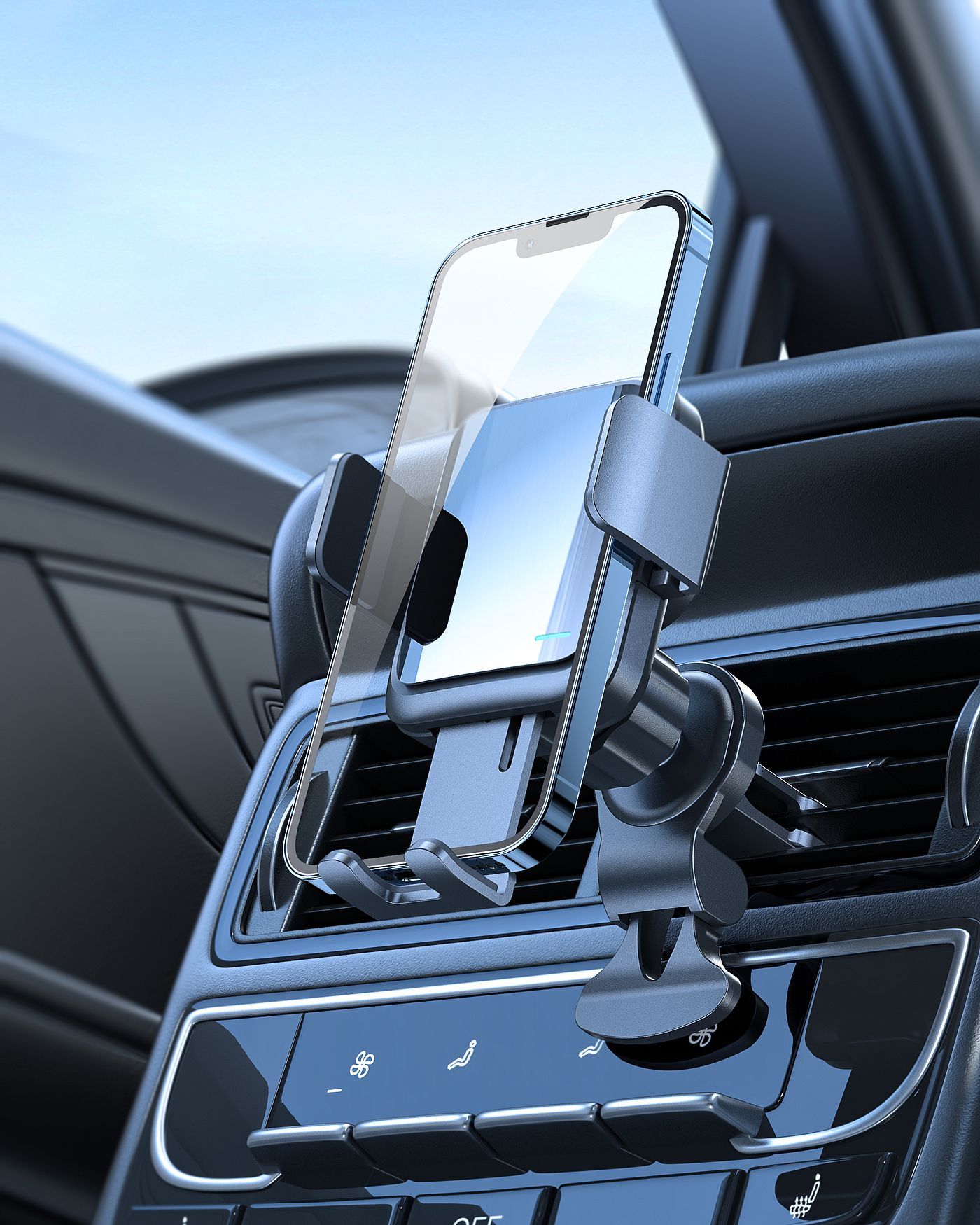 Product rendering，，Car interior rendering，