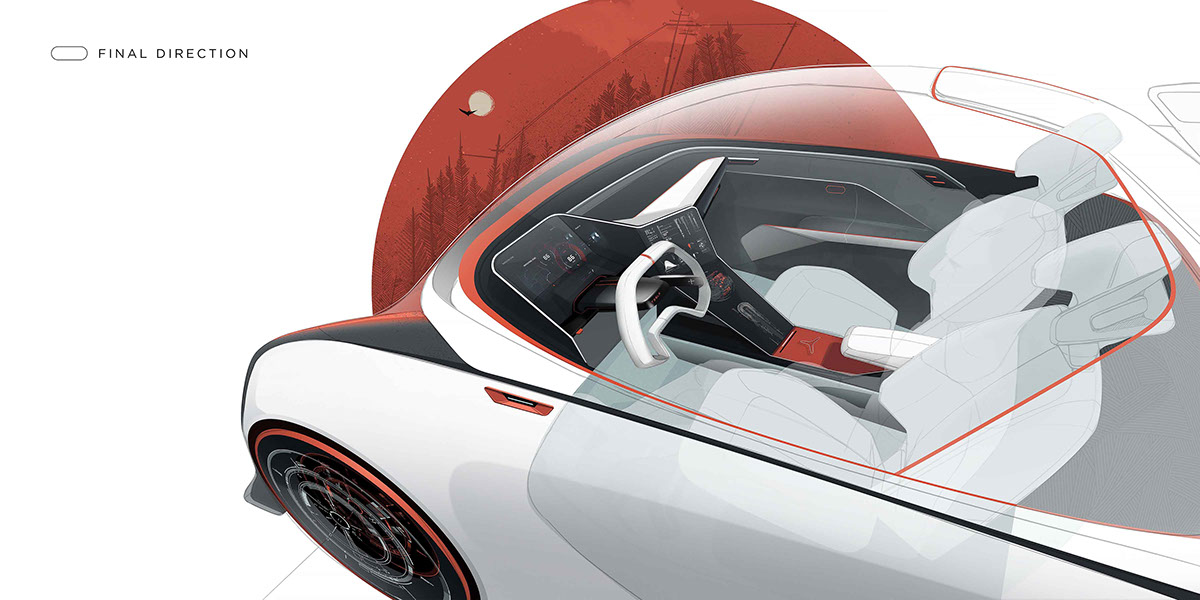 traffic，automobile，concept，Design，Model，Tesla，