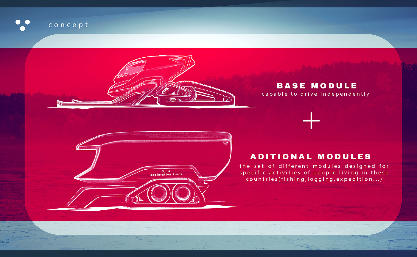 Snowmobile，Hand drawn，draft，conceptual design，vehicle，