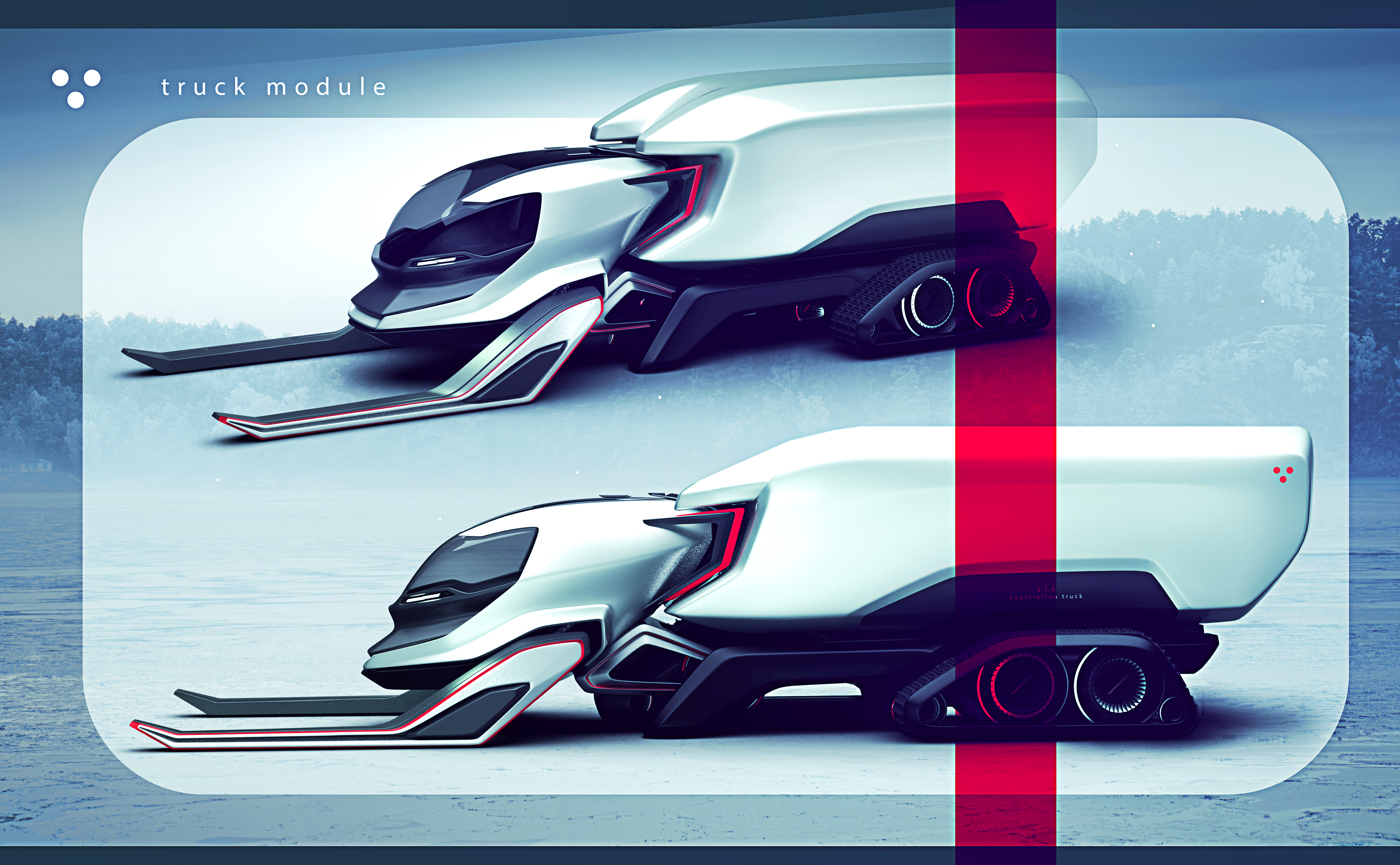 Snowmobile，Hand drawn，draft，conceptual design，vehicle，