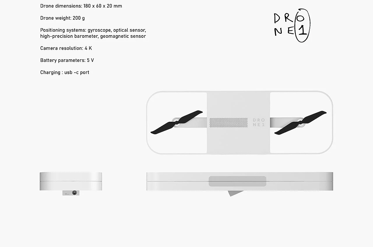 product design，UAV，fold，