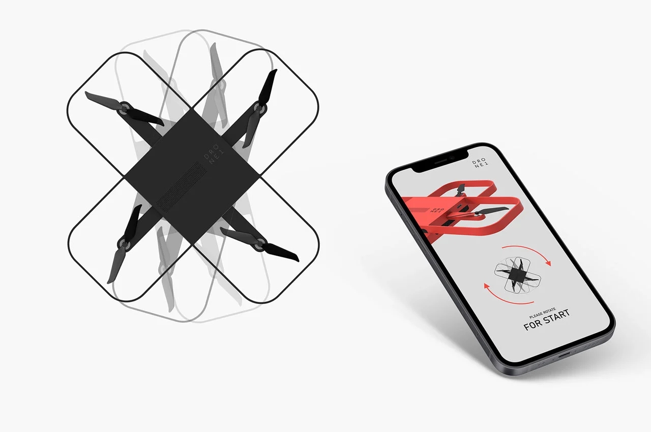 product design，UAV，fold，