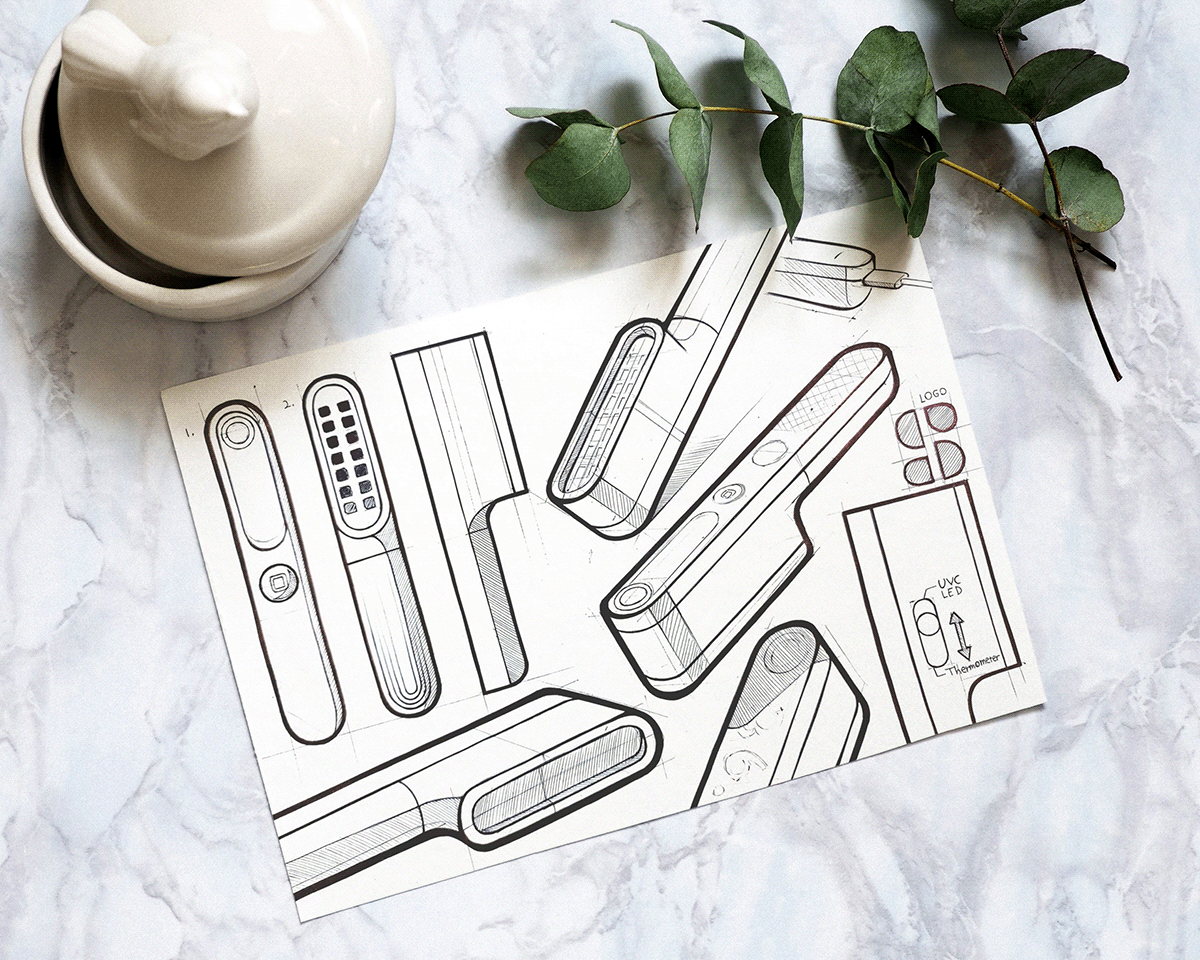 Temperature detection，product design，sterilization，