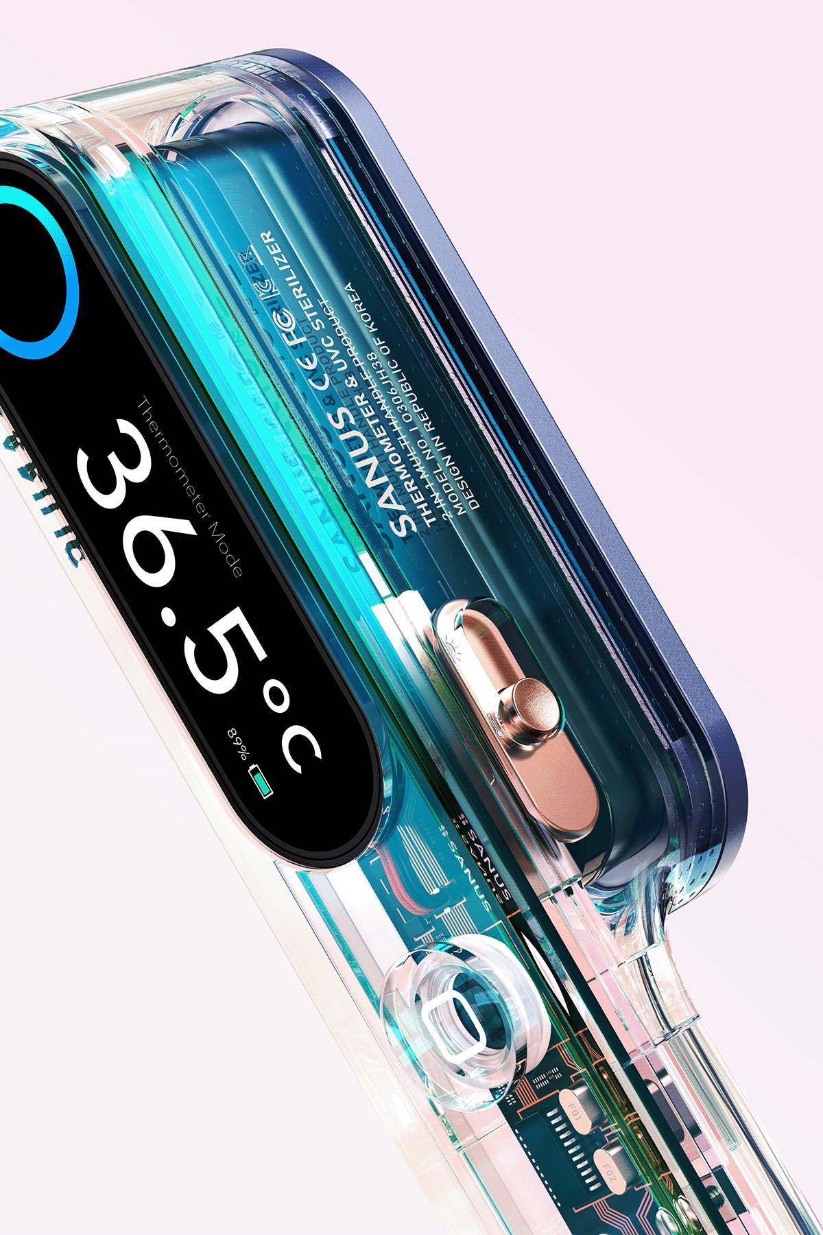 Temperature detection，product design，sterilization，