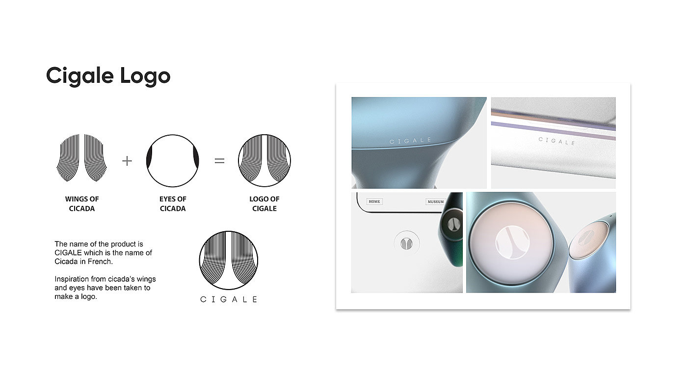 Cigale，product design，Wireless headset，