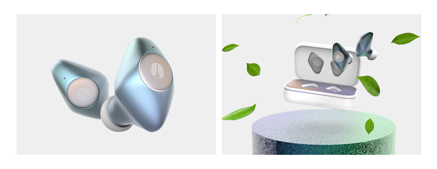 Cigale，product design，Wireless headset，