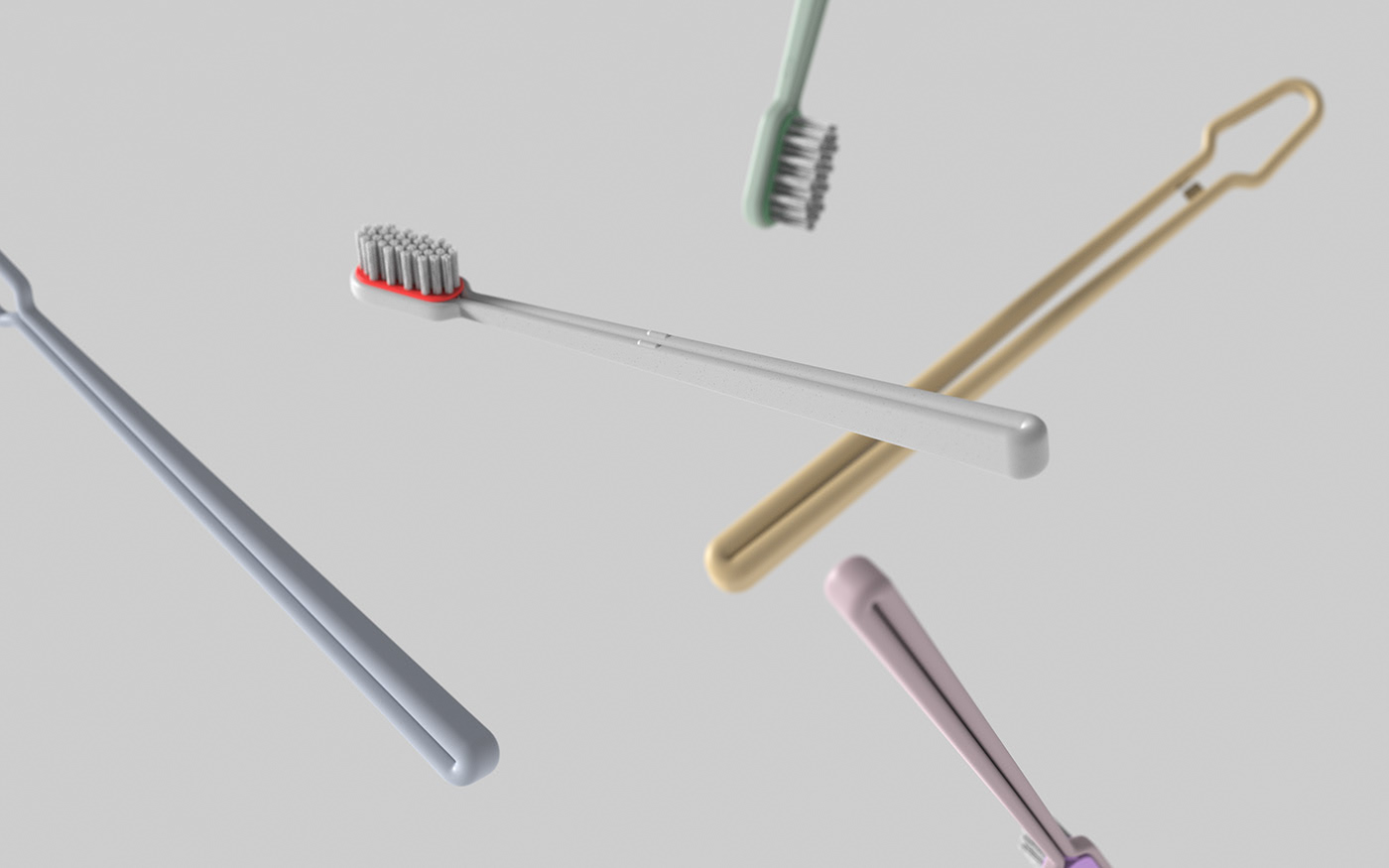toothbrush，Recyclable materials，polypropylene，