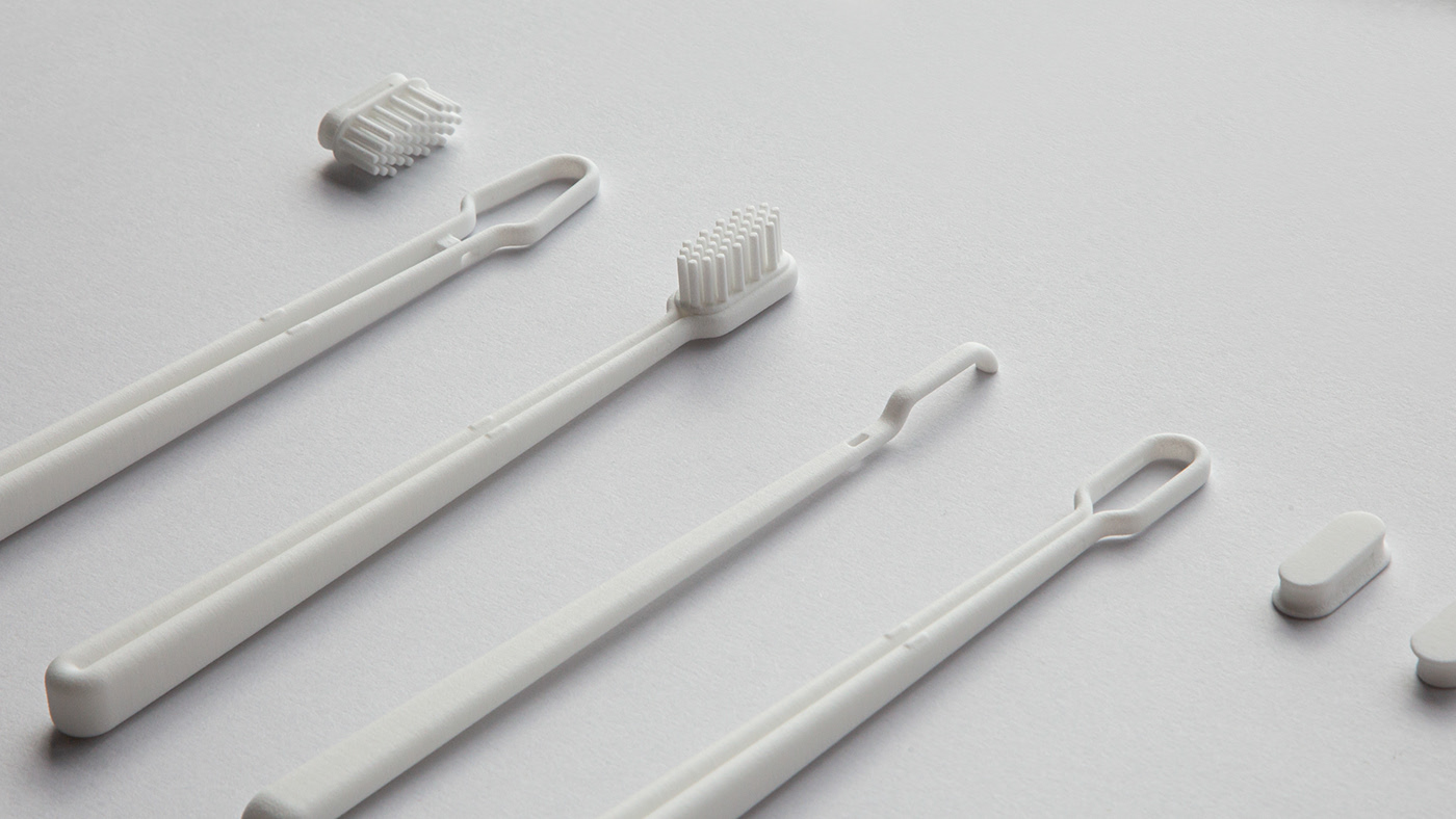 toothbrush，Recyclable materials，polypropylene，