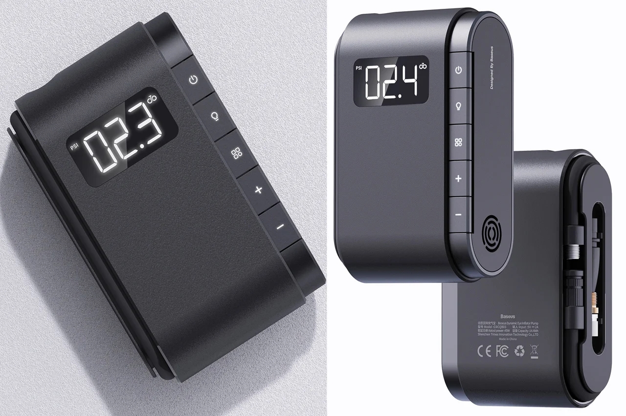 product design，Bicycle air pump，Portable，