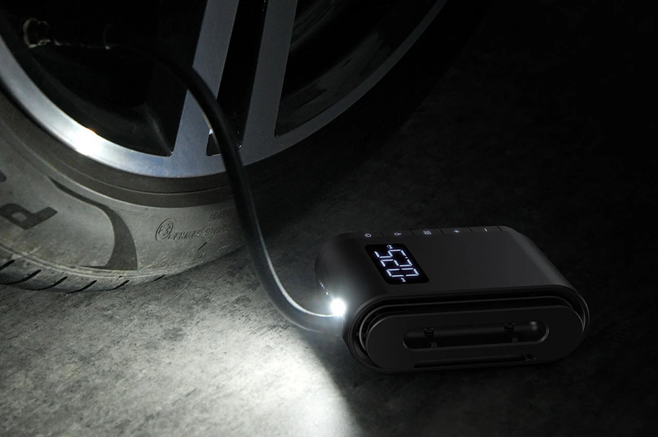 product design，Bicycle air pump，Portable，