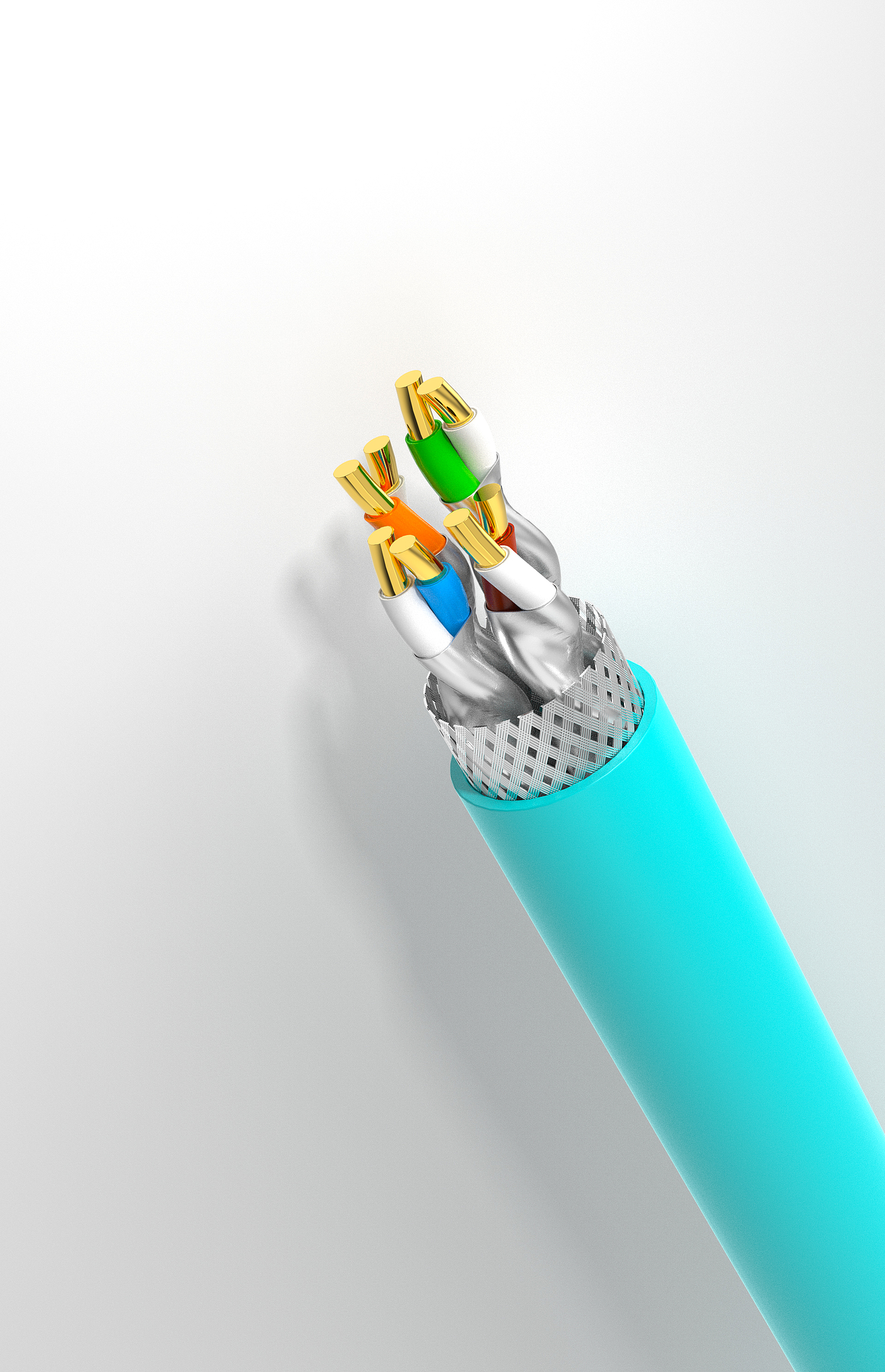 Network cable，keyshot，Render，network，