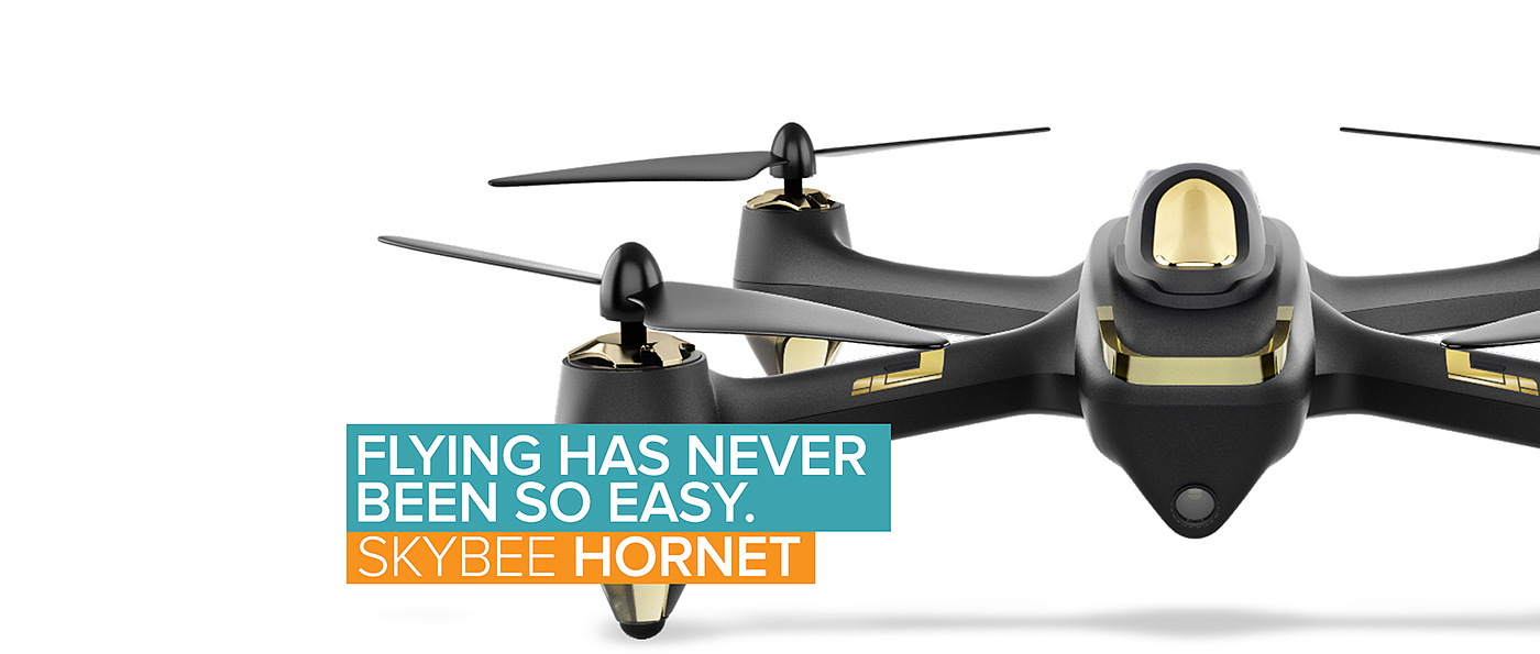 skybee hornet，UAV，Remote control，black，Bumblebee，