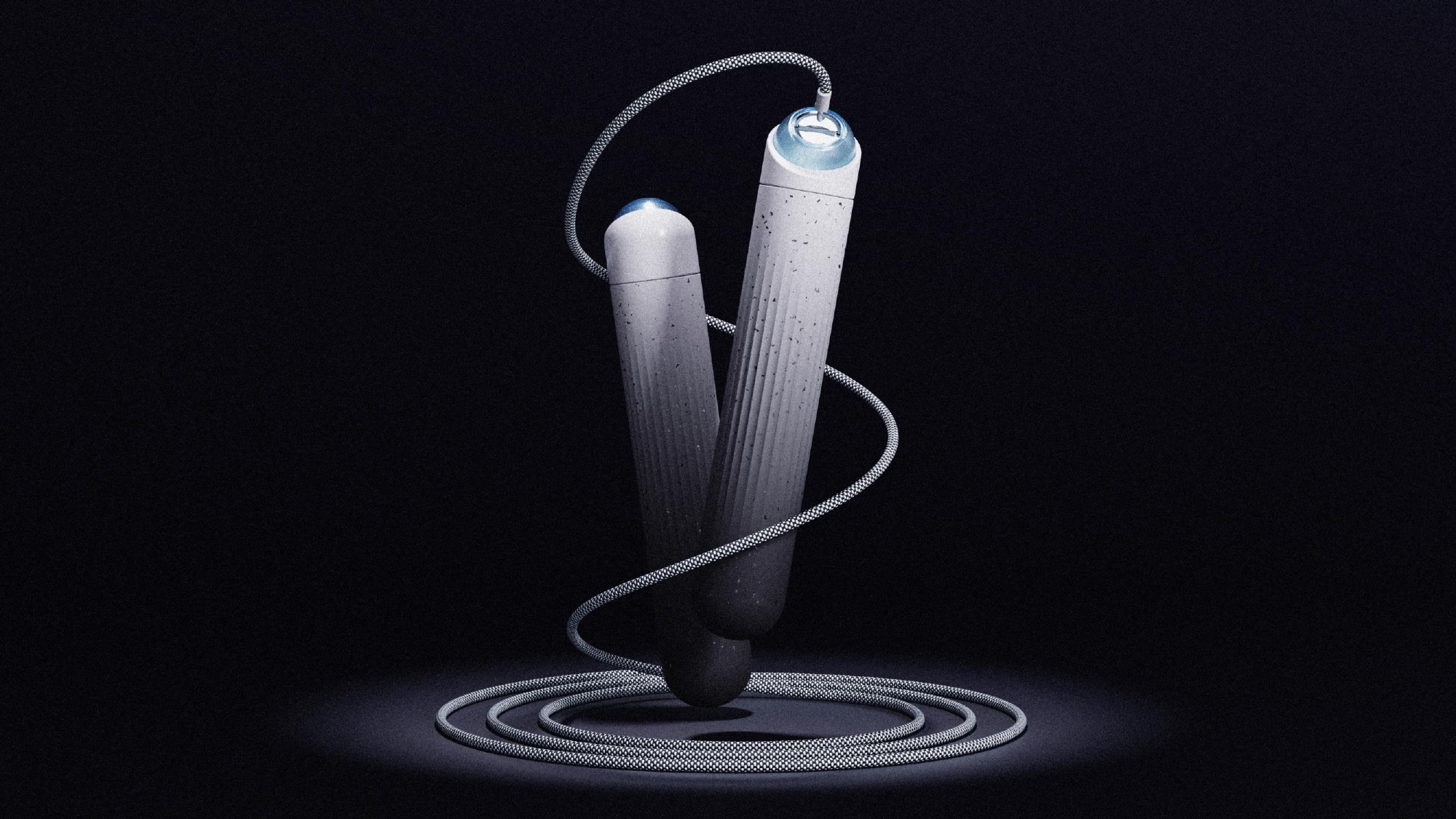 product design，sample reels，Keyshot rendering，skipping rope，Fitness Equipment，industrial design，Postgraduate entrance examination retest，