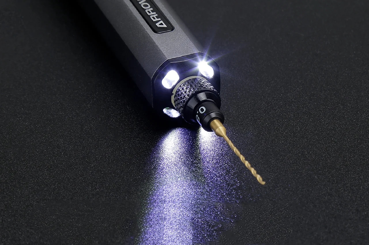 Intelligent electric drill，miniature，product design，