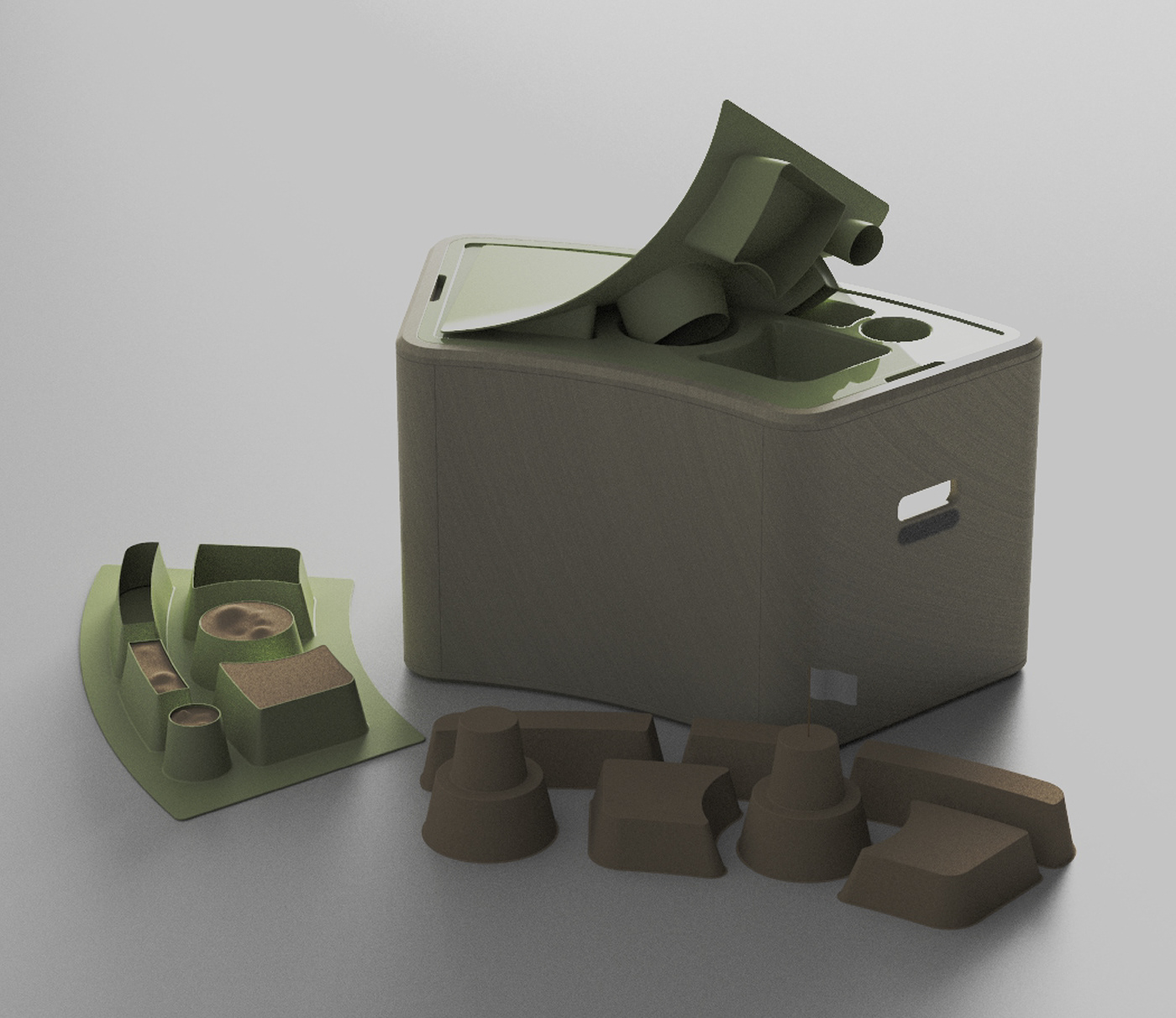 Kaya Bus，combination，Loop.，children，to work in an office，