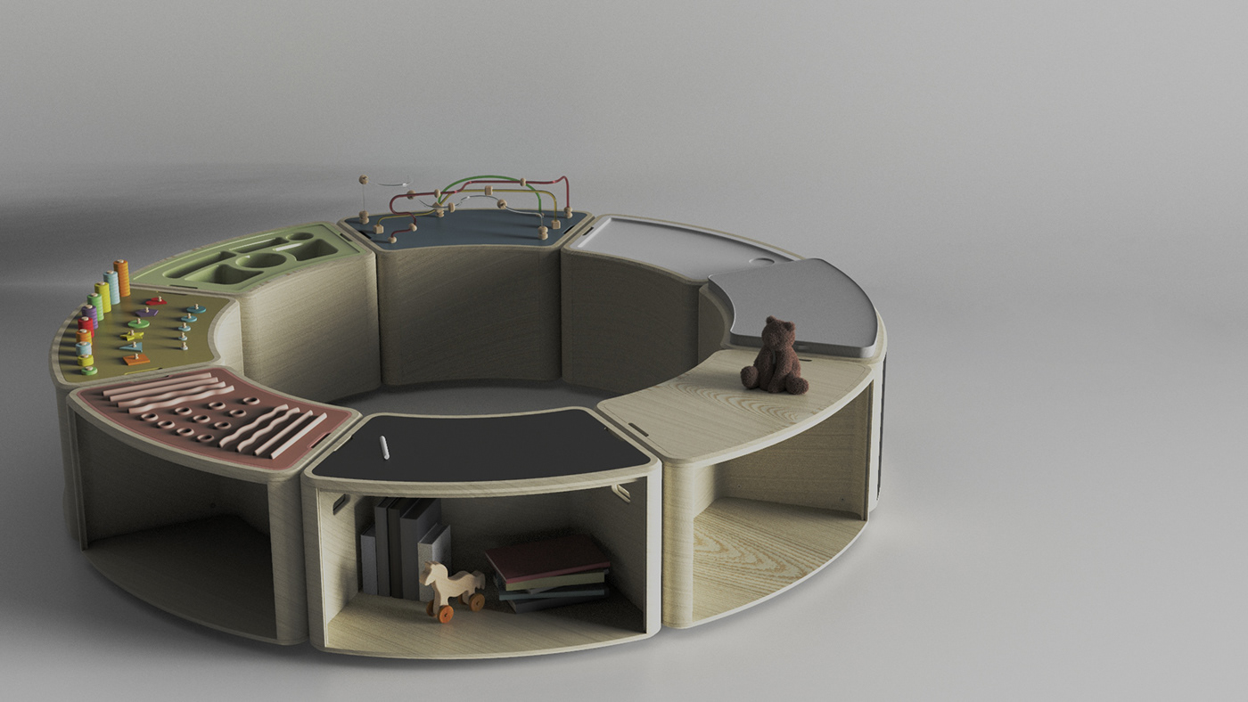 Kaya Bus，combination，Loop.，children，to work in an office，