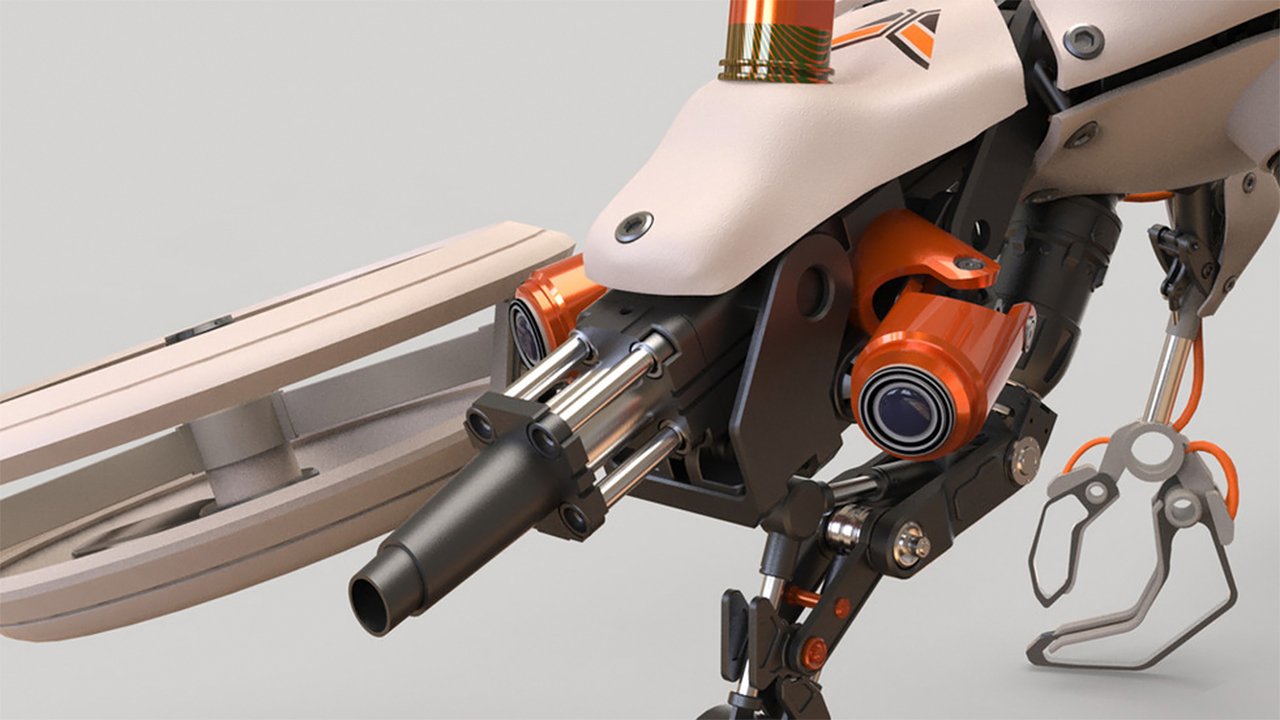 Confusing Caspi，robot，Forest ranger，