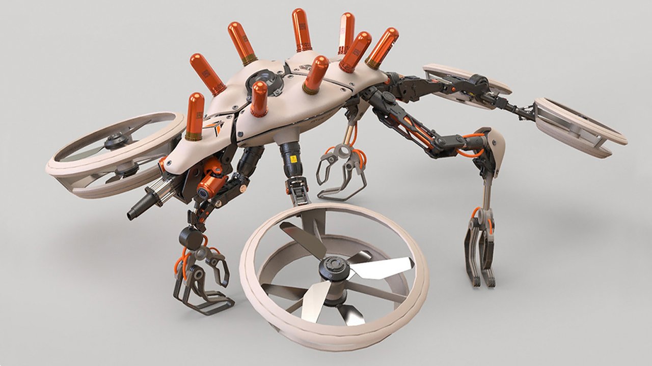 Confusing Caspi，robot，Forest ranger，