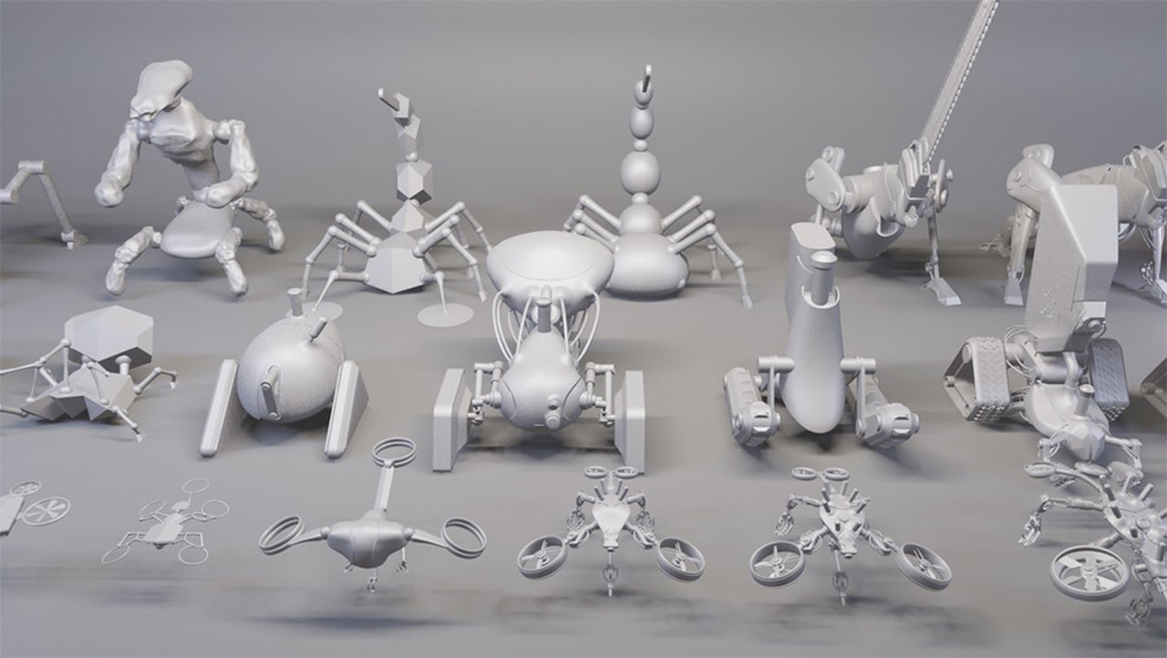 Confusing Caspi，robot，Forest ranger，