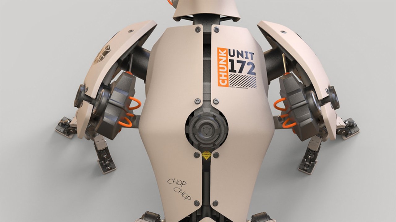 Confusing Caspi，robot，Forest ranger，