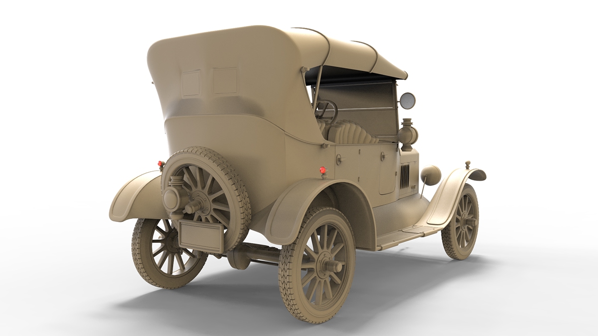 Ford，automobile，Model，Render，