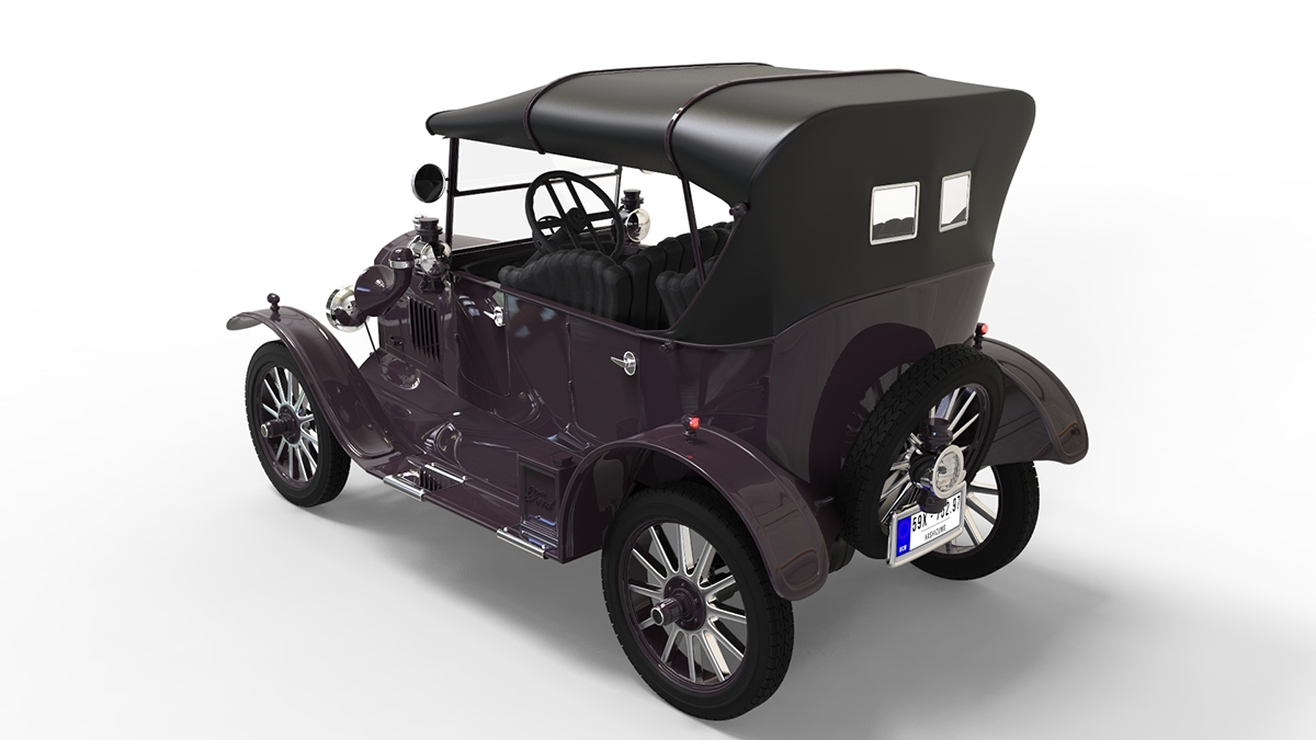 Ford，automobile，Model，Render，