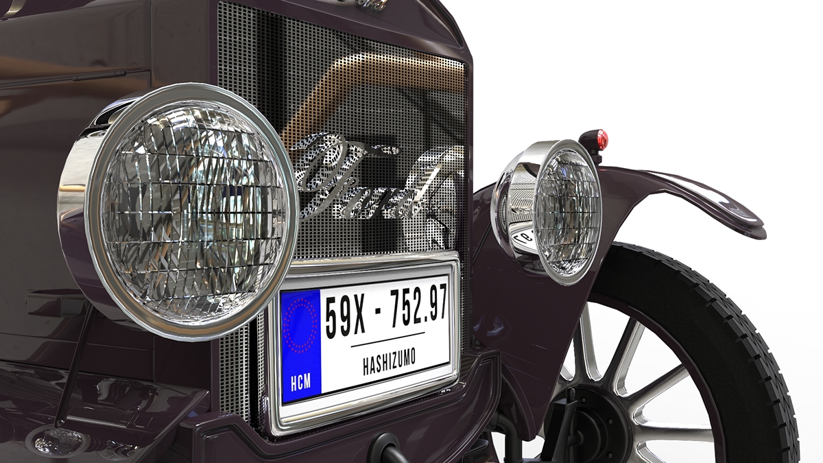 Ford，automobile，Model，Render，