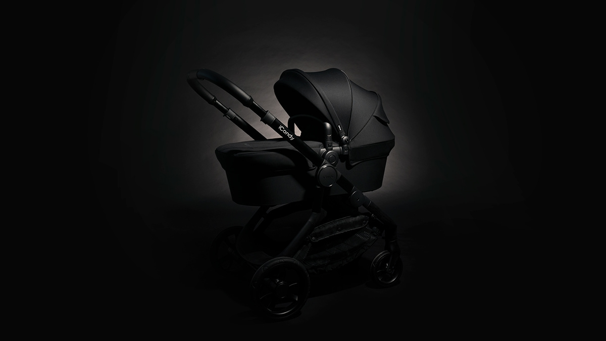 Stu Cole，baby carriage，iCandy Orange，