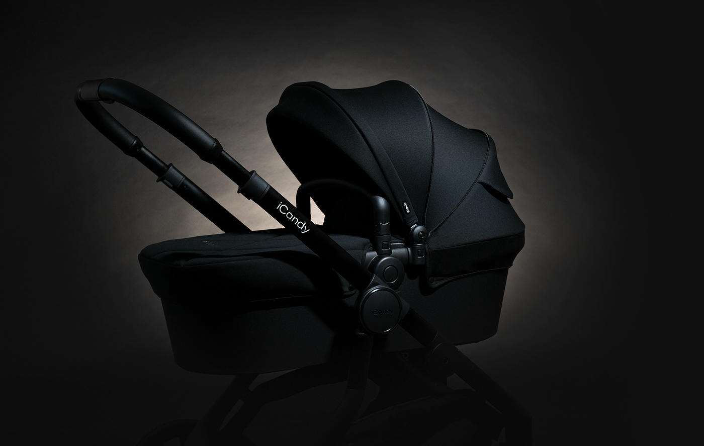 Stu Cole，baby carriage，iCandy Orange，