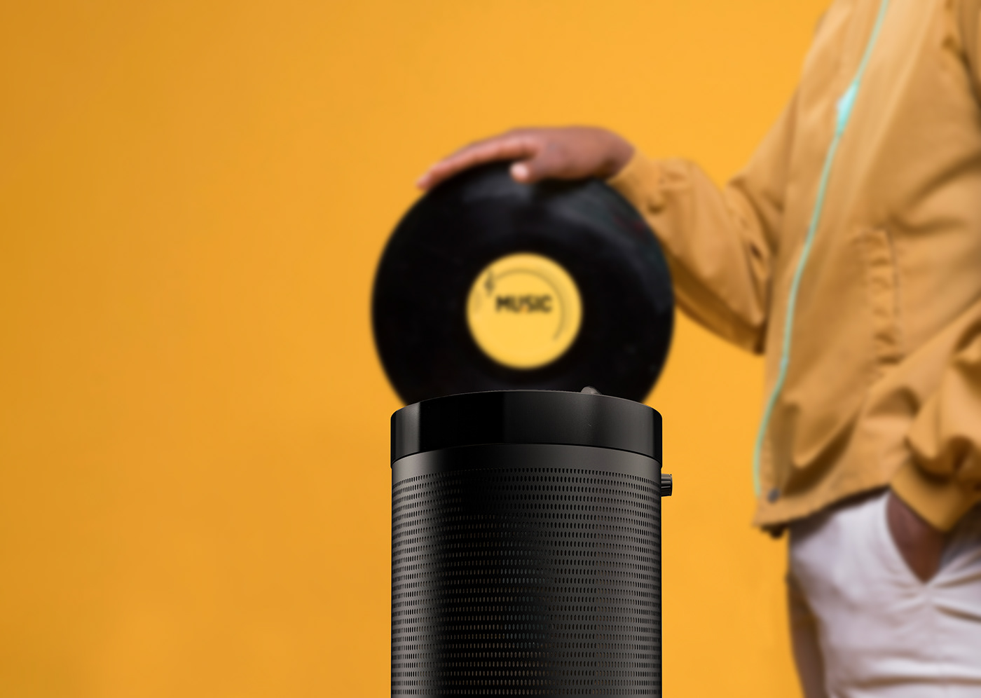 T&S，Bluetooth，Integrated turntable，Black glue，sound，loudspeaker box，