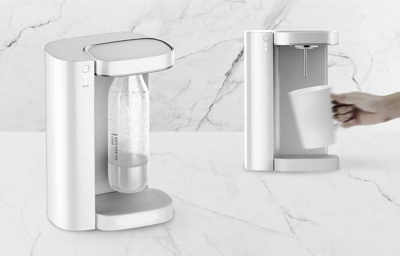 household，Soda water，silver grey，