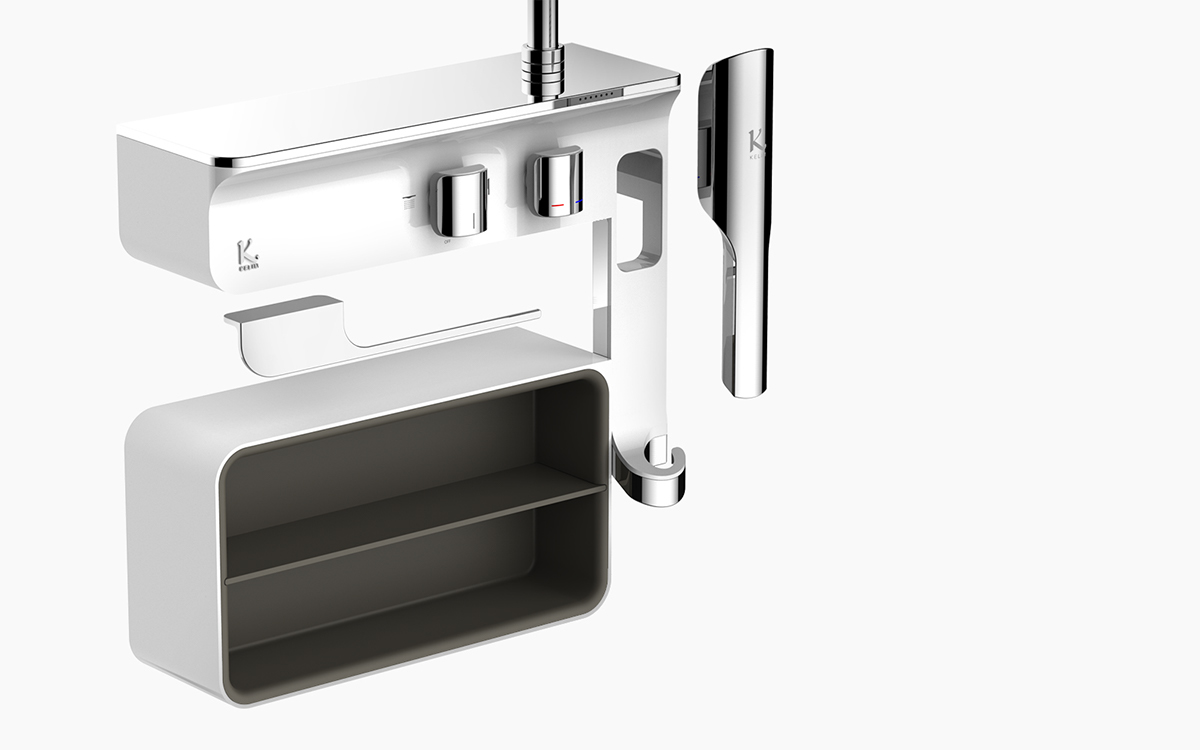 KRS - 6000，Shower board，Shower stand，