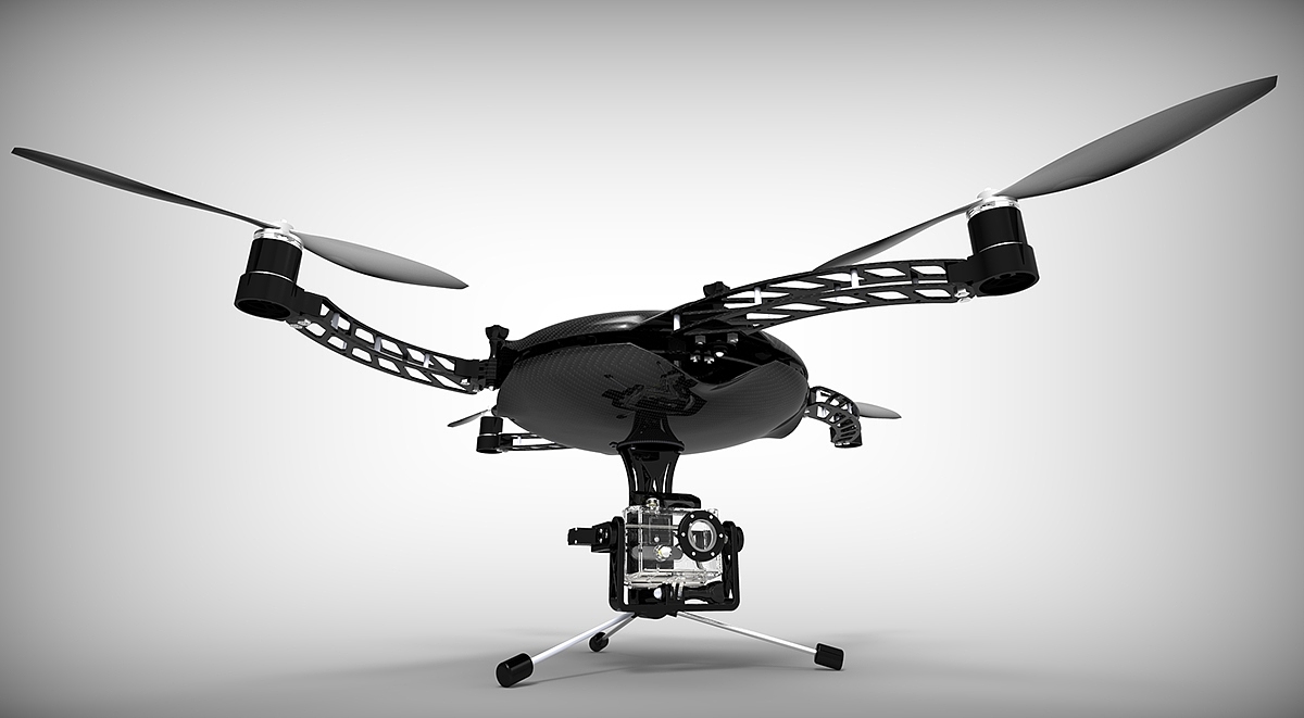 UAV，modeling，Render，Physical model，