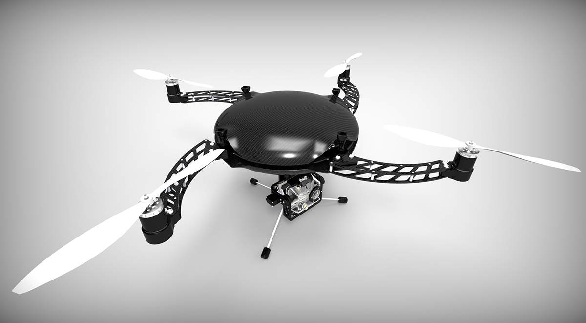 UAV，modeling，Render，Physical model，