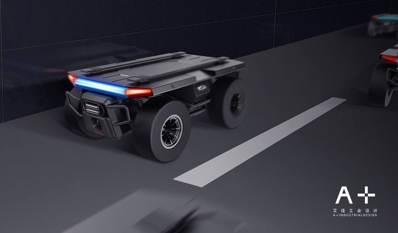 Carrier Robot，agv，Vehicle products，Aijia industrial design，Universal chassis，Lidar，Unmanned patrol vehicle，Logistics robot，