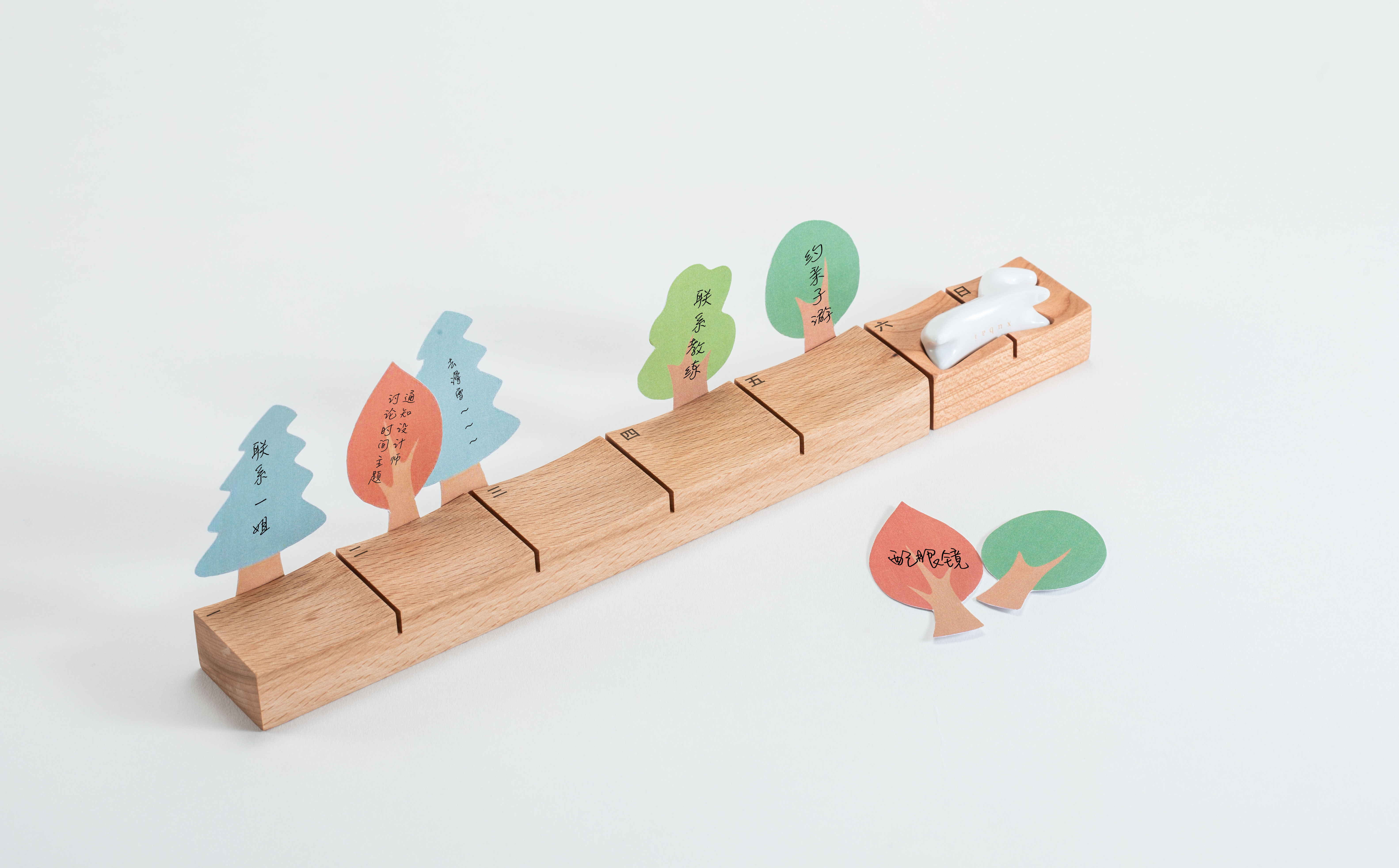 Red deer，Note，Desk calendar，