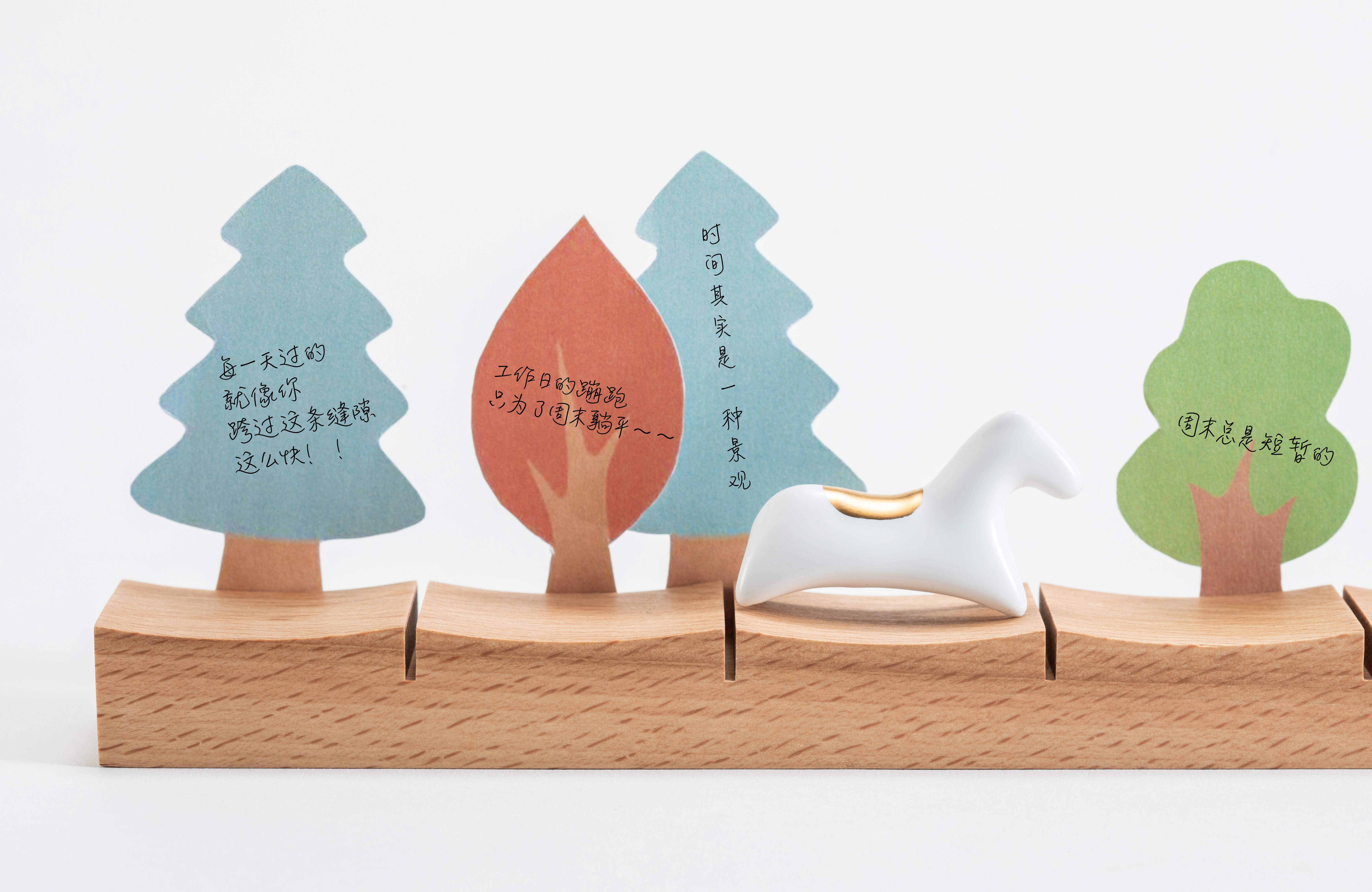 Red deer，Note，Desk calendar，