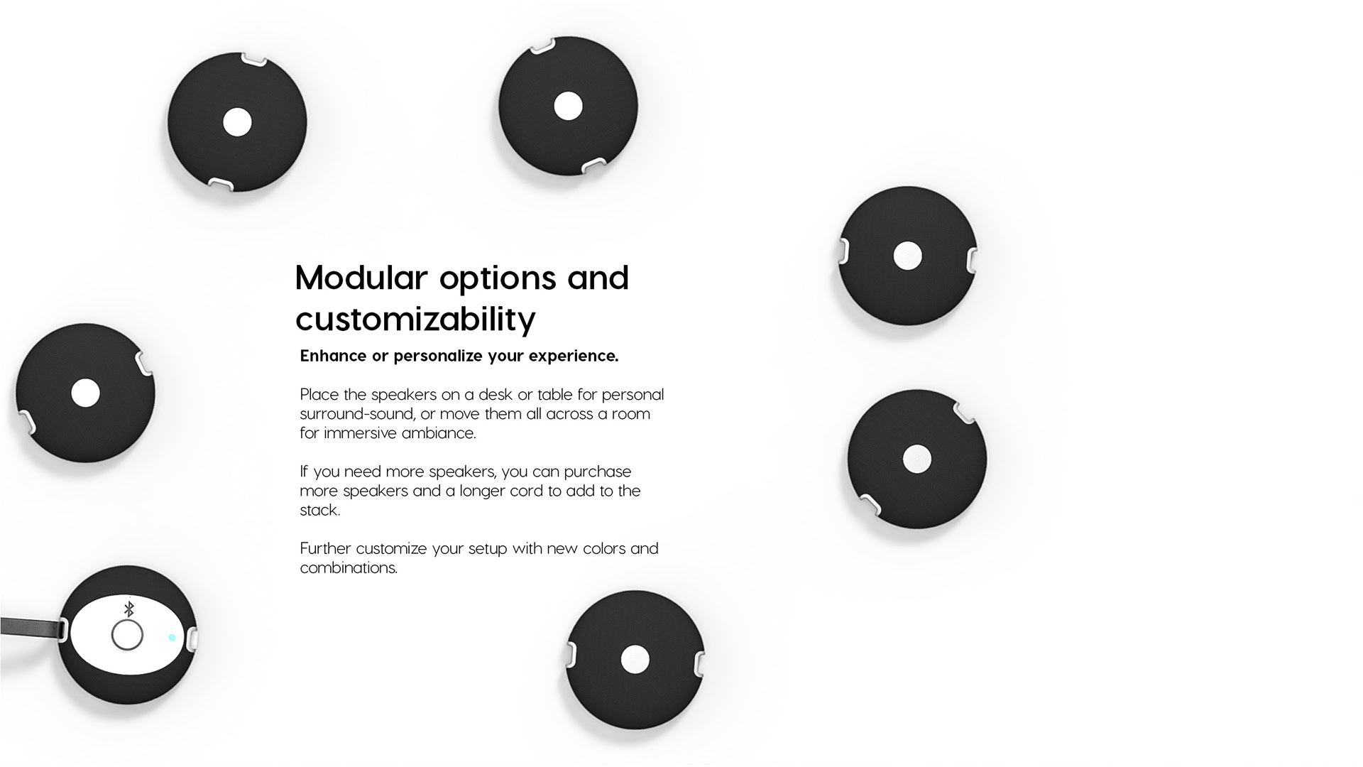 speaker，loudspeaker box，sound，Small，Portable，modularization，360 degrees，Encircle 360°，