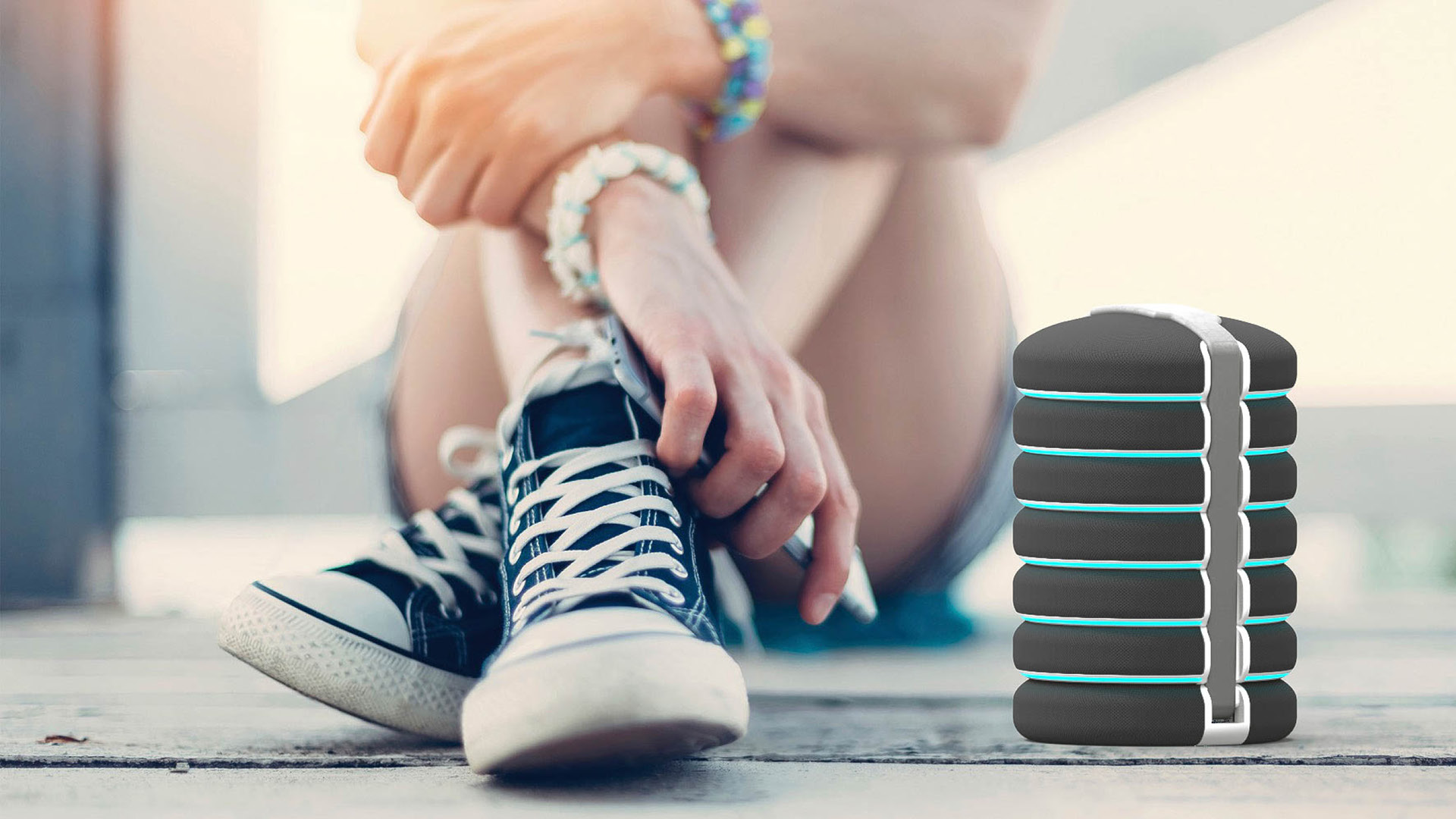 speaker，loudspeaker box，sound，Small，Portable，modularization，360 degrees，Encircle 360°，