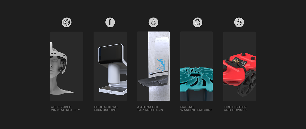 South African Designer，George Gibbens，sample reels，two thousand and eighteen，