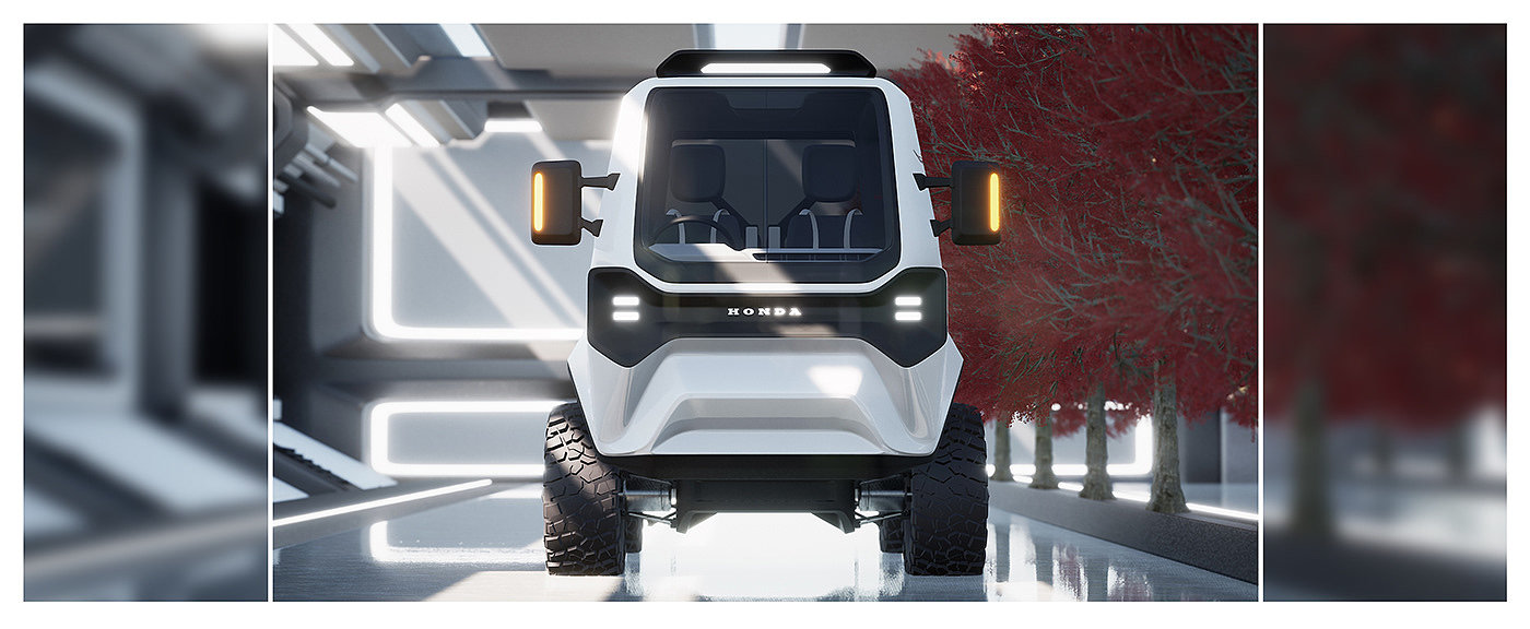 Form obeys function，Kei truck concept，Light truck，Honda Kei Truck，