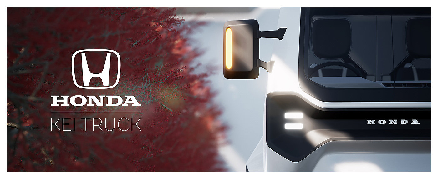 Form obeys function，Kei truck concept，Light truck，Honda Kei Truck，