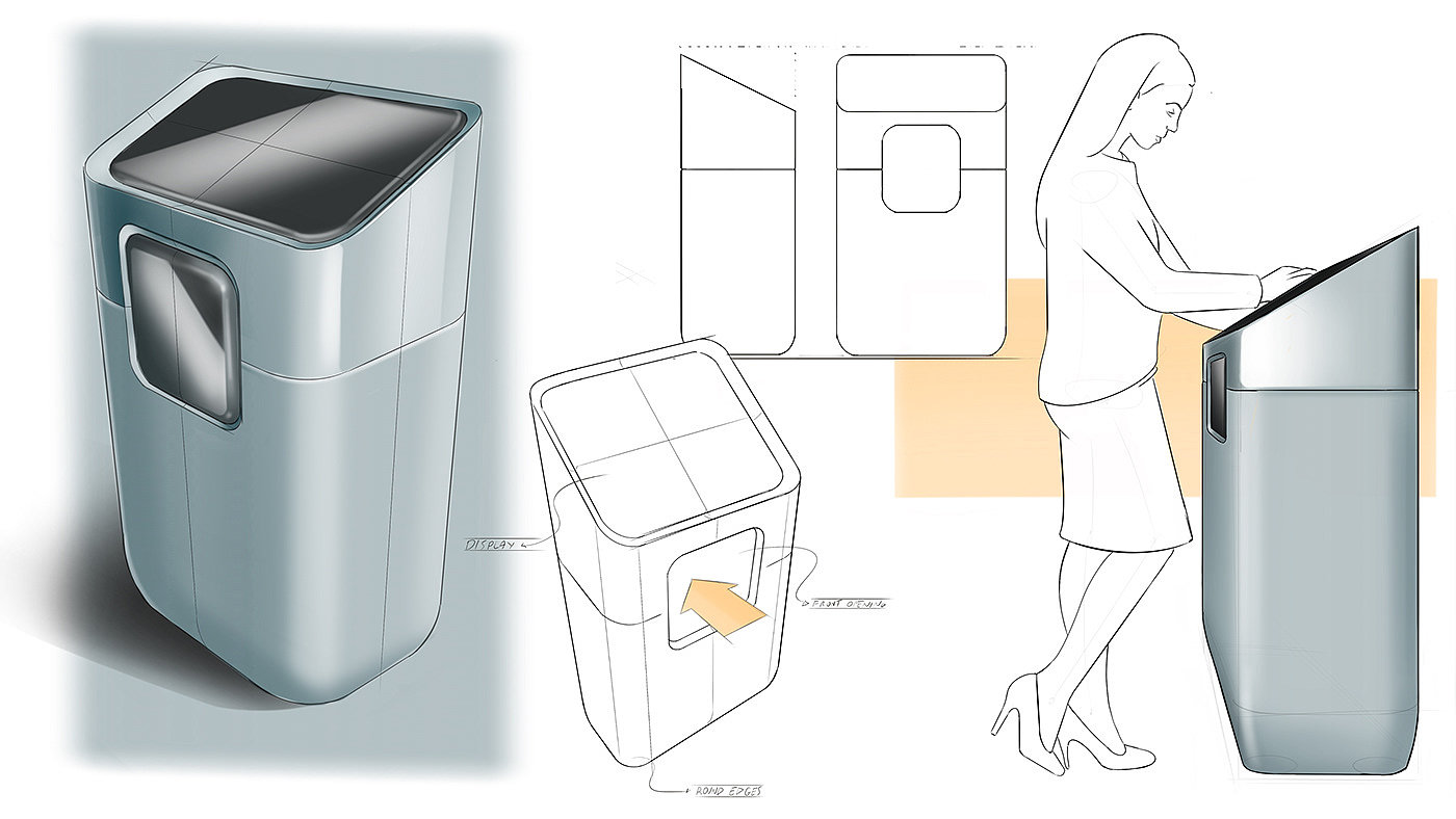 Autodesk Sketchbook，Sketch，Hand drawn，industrial design，product，