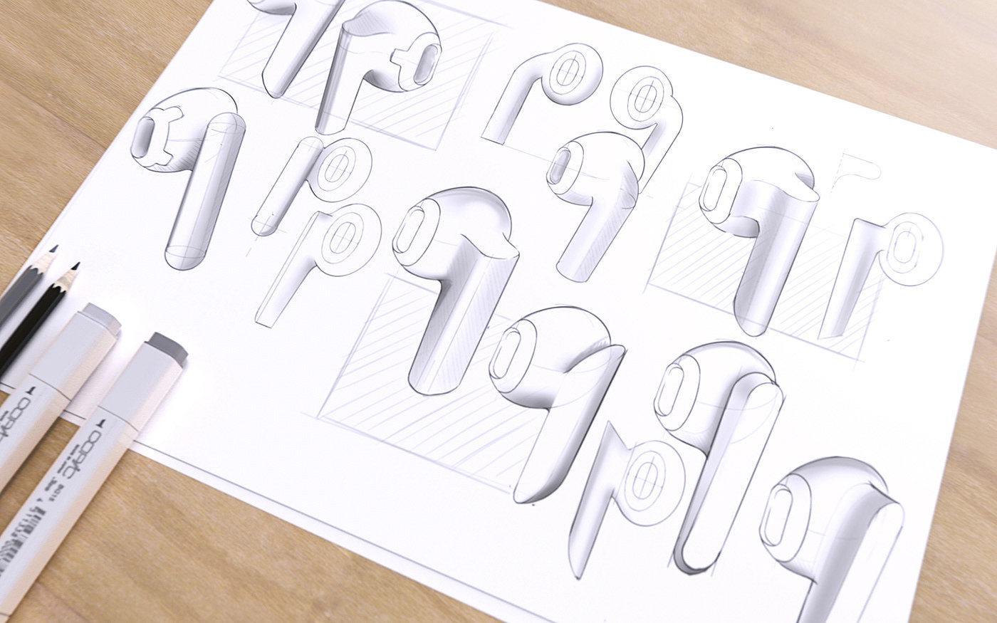 Autodesk Sketchbook，Sketch，Hand drawn，industrial design，product，