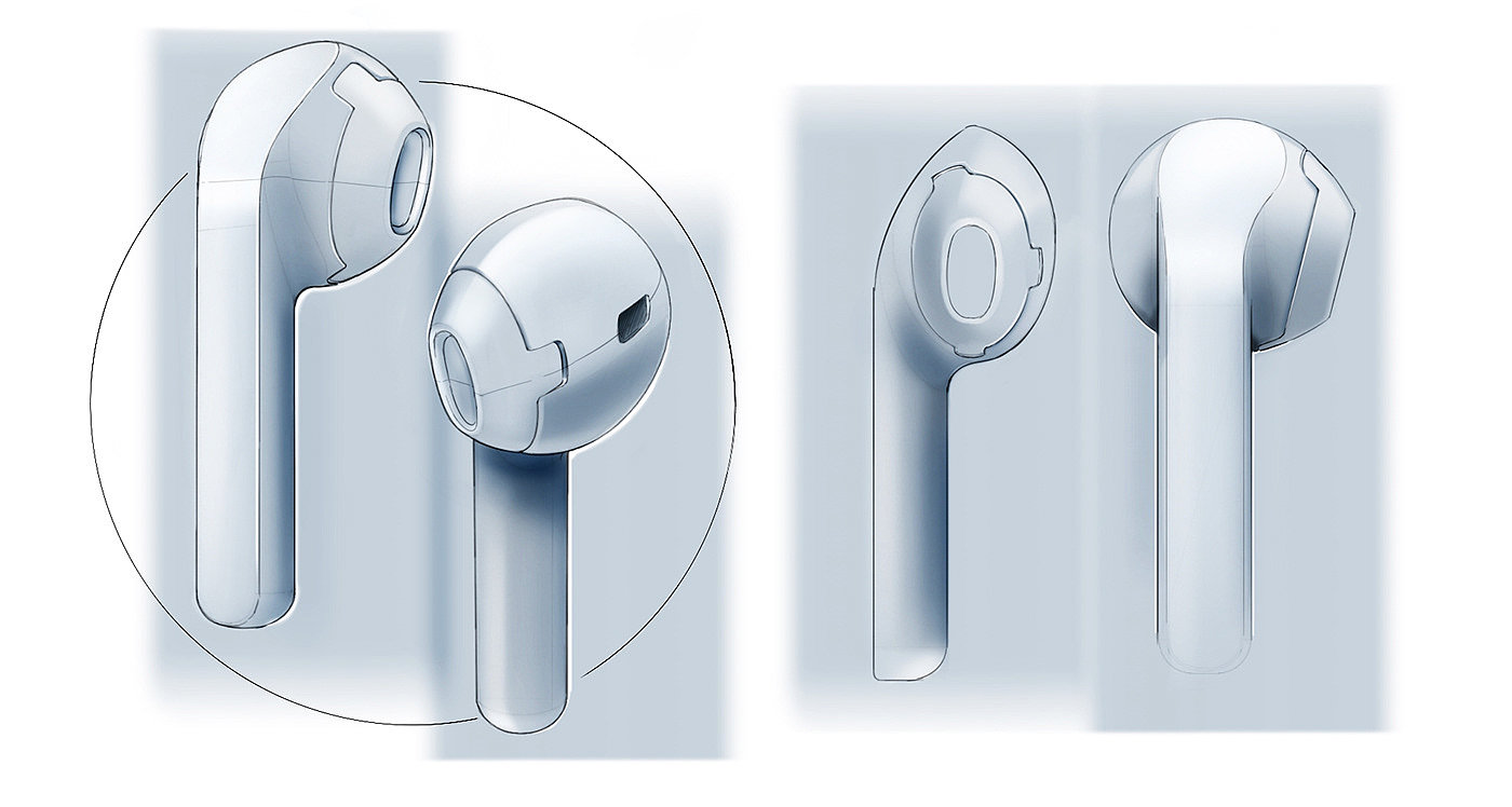 Autodesk Sketchbook，Sketch，Hand drawn，industrial design，product，
