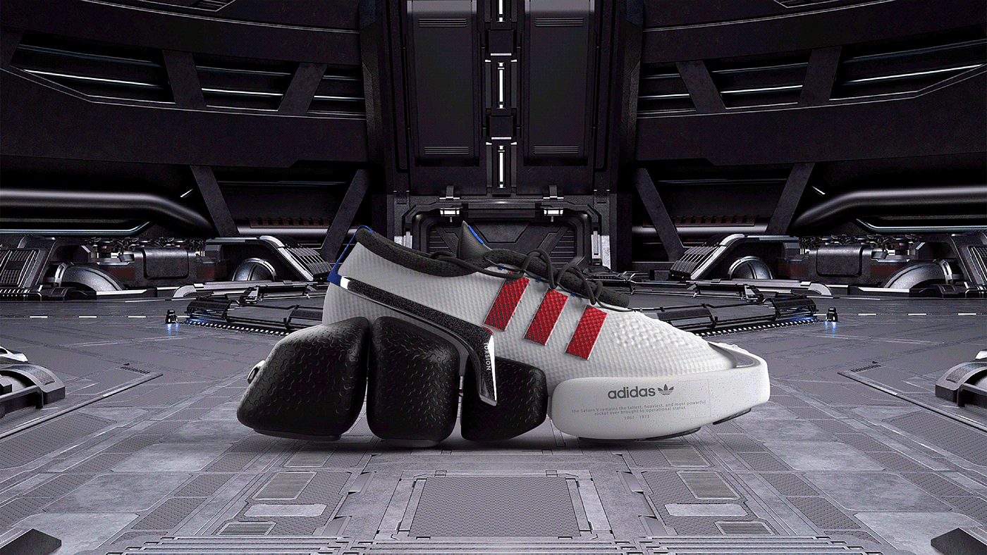 Adidas，NASA，Apollo Saturn V rocket，nasa，SA-501，