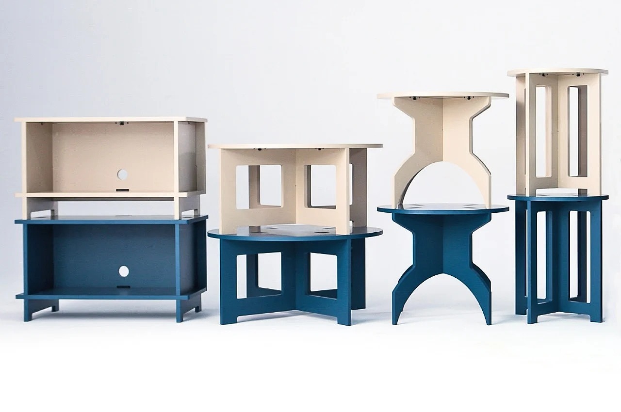 IKEA furniture，modularization，Tenement H，stools，Furnicloud，Bike Box，Father Pets，Parachute ledge，