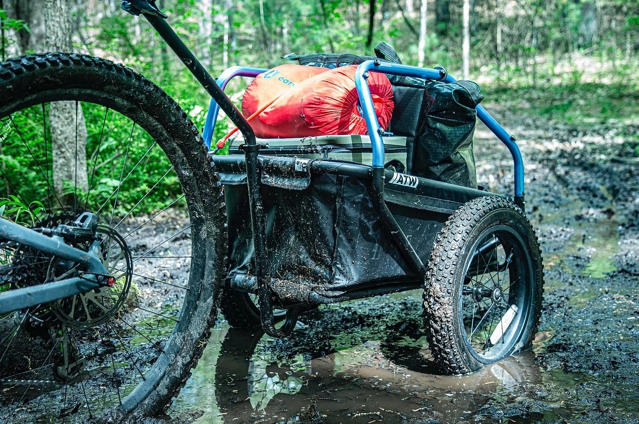 全地形旅行车，All Terrain Wagon，伸缩手柄设计，小巧灵活，折叠式设计，