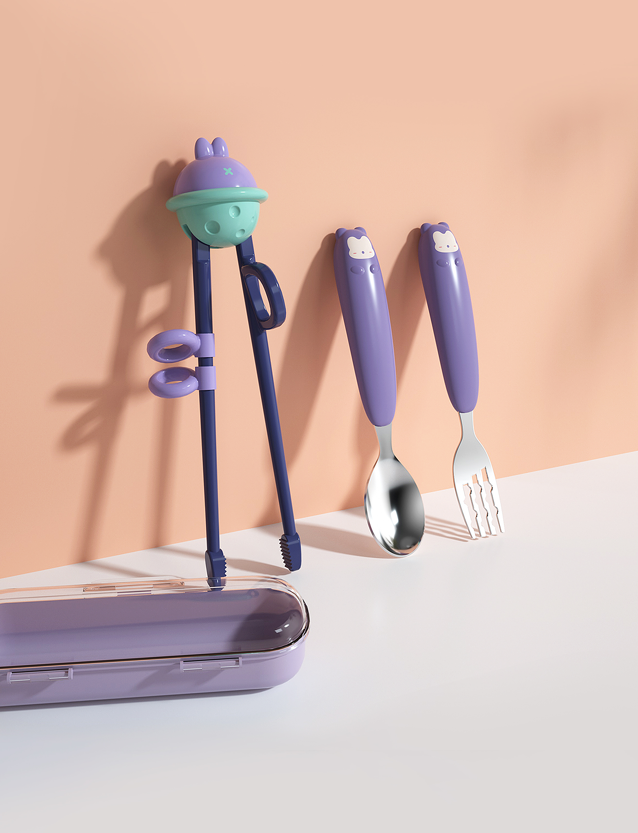 chopsticks，children，Learning chopsticks，