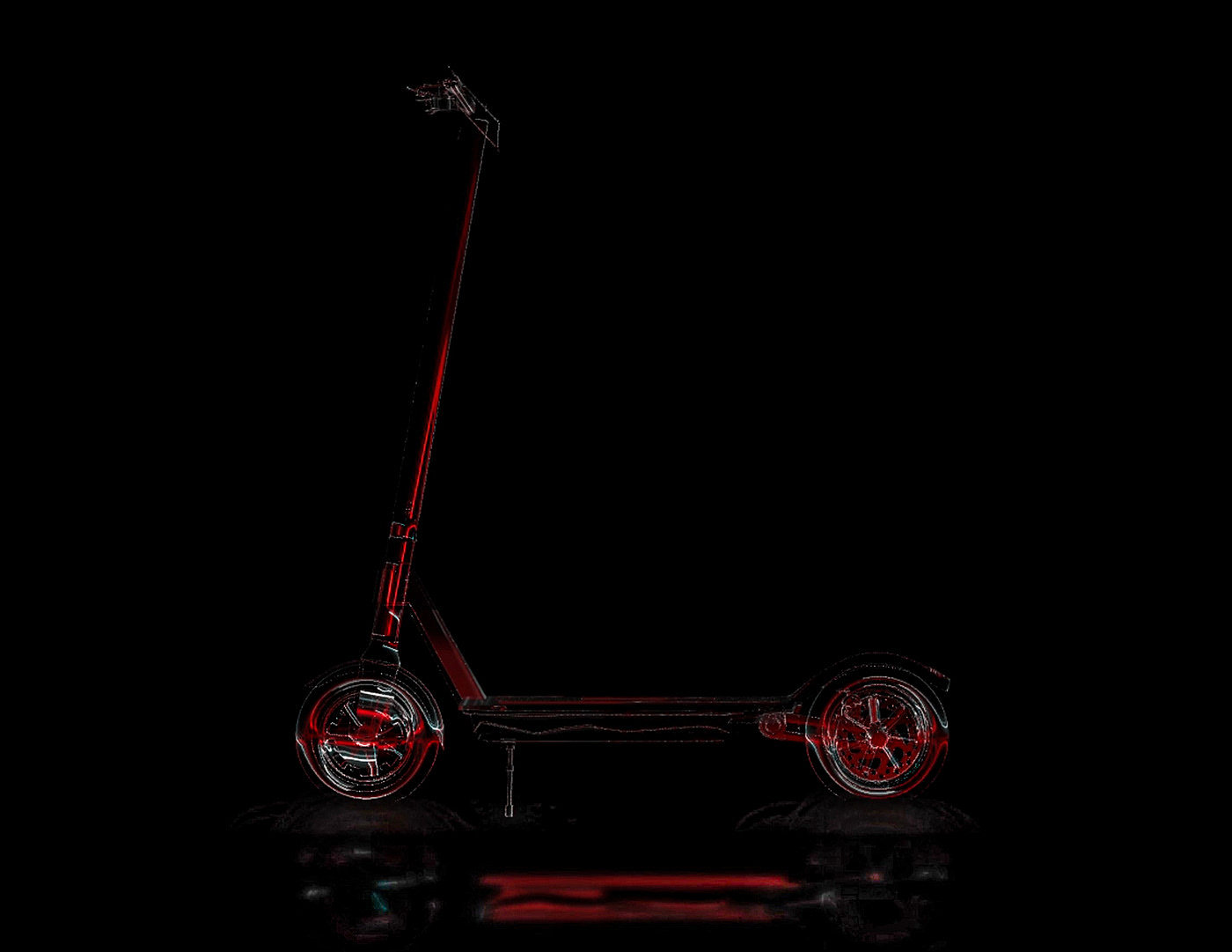 Scooter，3dsmax，Render，black，